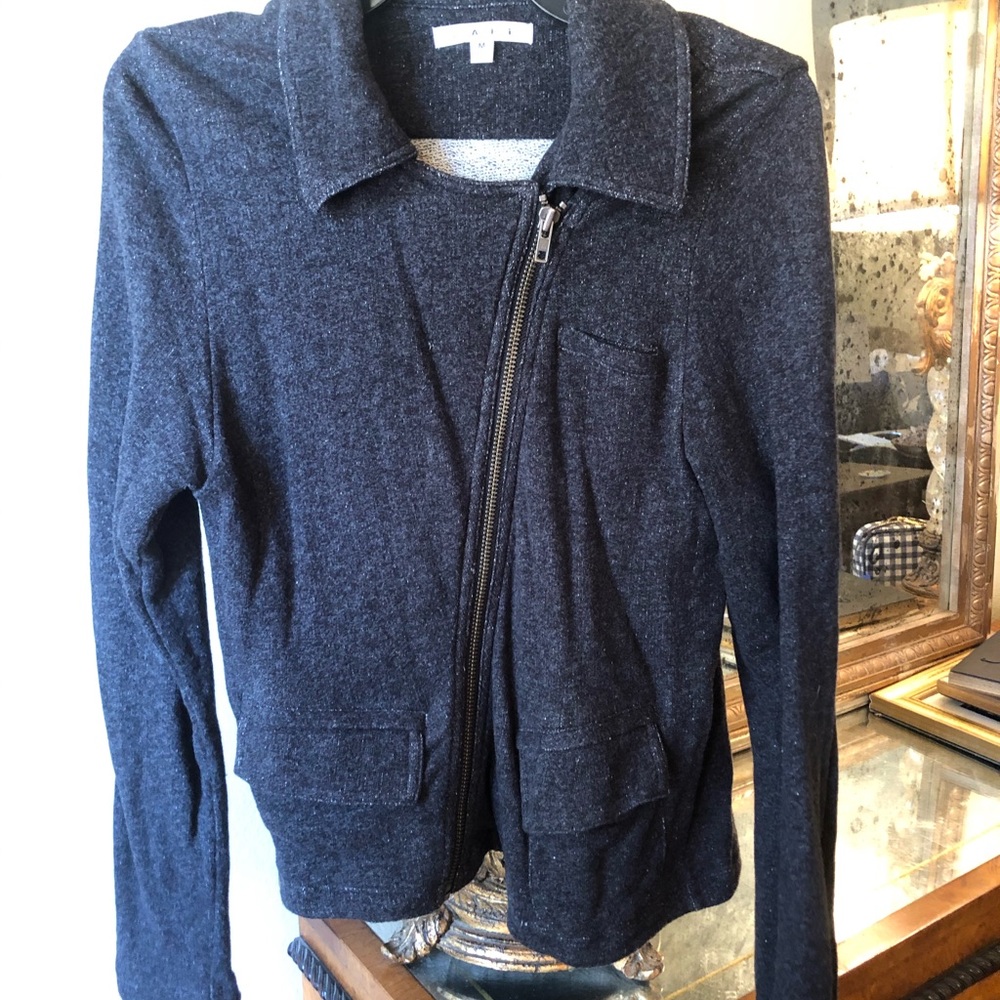 Cabi Grey zip jacket